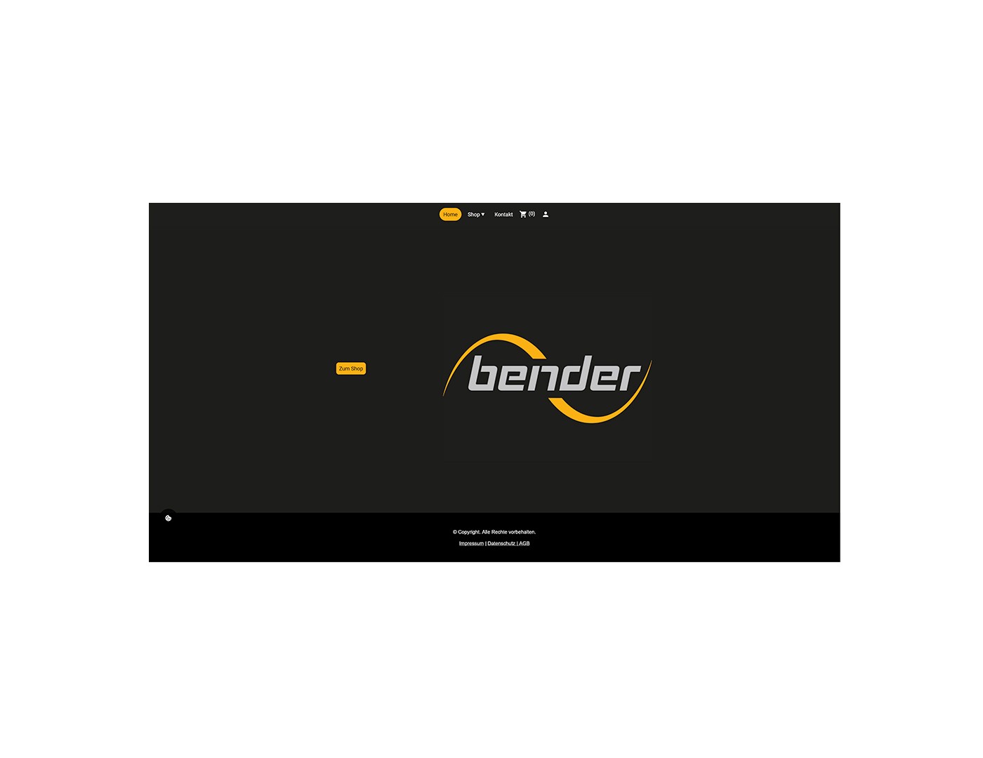 Onlineshop Bender-Systeme